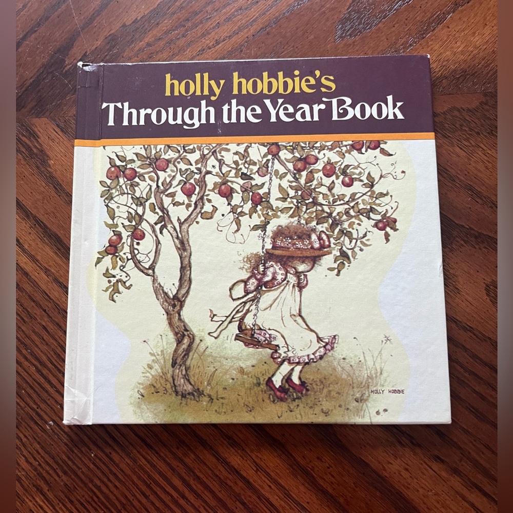 Vintage Holly Hobbie kids book | 1978 | Through the Year Book